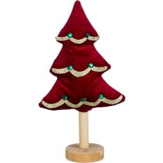 Mica 24.5 cm fir tree table decoration