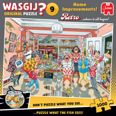 Jumbo Wasgij Retro Orginal 9 Home Improvements! 1000p puzzle