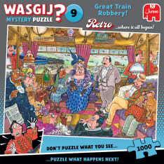 Jumbo Wasgij Retro Mystery 9 Great Train Robbery! 1000p puzzle