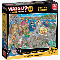 Jumbo Wasgij Original 47 Boating Bedlam! 1000p puzzle