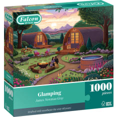 Jumbo Falcon Glamping 1000p jigsaw puzzle
