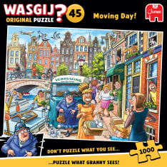 Jumbo Wasgij Original 45 Moving Day! 1000p jigsaw puzzle