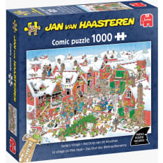 Jumbo Jan Van Haasteren Santa's village 1000p palapeli