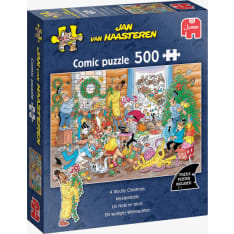 Jumbo Jan Van Haasteren Woolly Christmas 500p palapeli