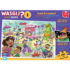 Jumbo Wasgij Junior 1 Iced Screams! 240p palapeli