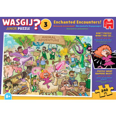 Jumbo Wasgij Junior 3 Enchanted Encounters! 240p palapeli