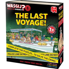 Jumbo Wasgij Pieces Of Evidence – The Last Voyage mystery jigsaw puzzle with a story