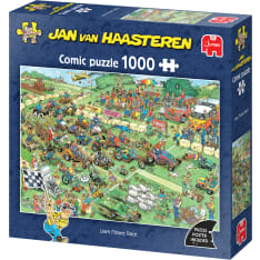 Jumbo Jan Van Haasteren Lawn Motor Race 1000-piece jigsaw puzzle