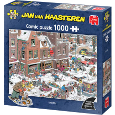 Jumbo Jan Van Haasteren Streetlife 1000p palapeli