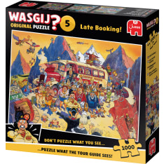 Jumbo Wasgij Original 5 Late Booking 1000-piece jigsaw puzzle