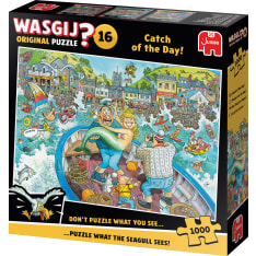 Jumbo Wasgij Original 16 Catch of the Day! 1000-piece jigsaw puzzle