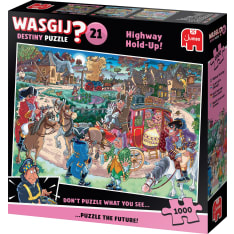Jumbo Wasgij Destiny 21 Highway Hold Up! 1000-piece jigsaw puzzle