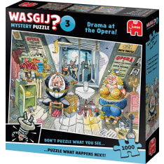Jumbo Wasgij Mystery 3: Drama at the Opera 1000-piece jigsaw puzzle