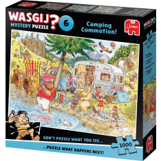 Jumbo Wasgij Mystery 6: Camping Commotion! 1,000-piece jigsaw puzzle