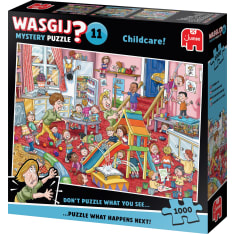 Jumbo Wasgij Mystery 11 Childcare! 1,000-piece jigsaw puzzle
