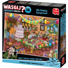 Jumbo Wasgij Mystery Birthday Surprise! 1000-piece jigsaw puzzle