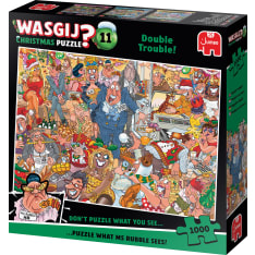 Jumbo Wasgij Christmas Double Trouble! 1000p palapeli
