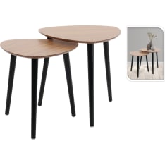 H&S 2pc side table set