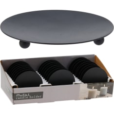 H&S candle plate