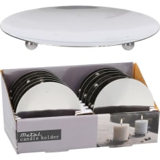 H&S candle plate