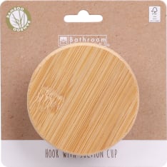 Bathroom Solutions bamboo suction cup hook