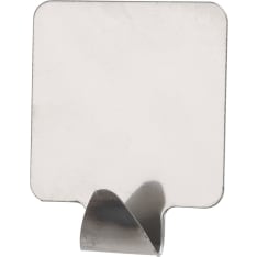 Storage Solutions 12pcs chrome velcro hook
