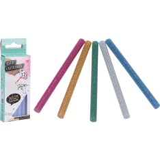 Glue Cartridges 7 x 100 mm glitter-liimapuikot