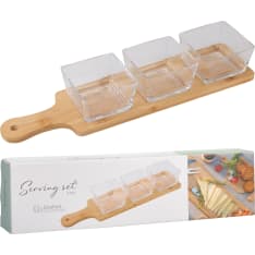 EH 3 glass bowl serving set