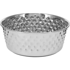 Pets Diamond pet steel bowl