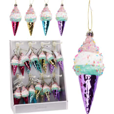 H&S ice cream Christmas tree decoration