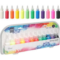 Artist Textile Paint 12 x 35 ml tekstiiliväri