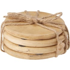 H&S 4 kpl puinen lasinalunen