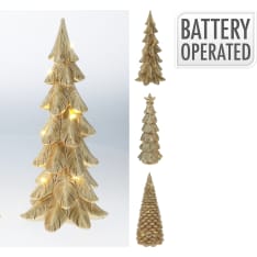 H&S LED Christmas tree table decoration