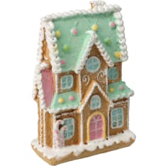 H&S 14 cm gingerbread house decoration