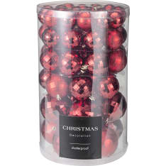 H&S 64kpl kuusenkoristepallo