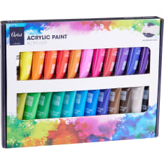 Artist 24 x 36 ml akryylivärisetti