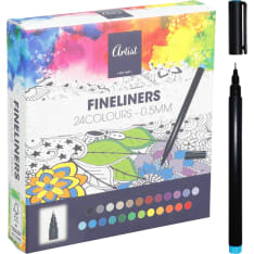 Artist Fineliner 24 pieces ink