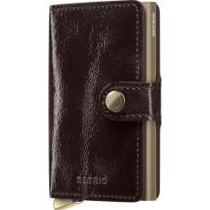 Secrid Miniwallet Naplak Mahogany+ korttikotelo
