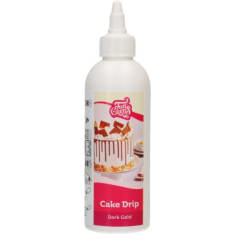 Funcakes cake drip tumma kulta 180g