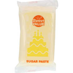 Sweet value keltainen 200g sokerimassa