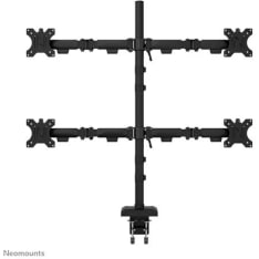 Neomounts DS60-600BL2-2 four-screen arm, 10–32"