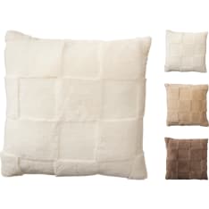 H&S Checkered decorative cushion