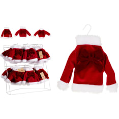 H&S Christmas jumper on a hanger, with decoration