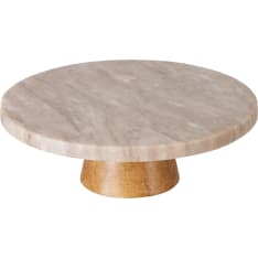 H&S marmorinen kakkutarjotin
