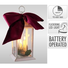 H&S 30 cm lyhty LED-valoilla