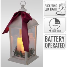 H&S 49 cm lyhty LED-valoilla