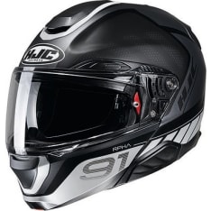 HJC Helmet RPHA 91 Rafino Black/Grey MC5SF