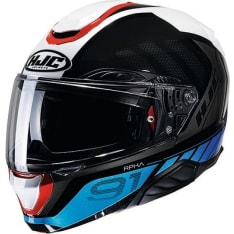 HJC Helmet RPHA 91 Rafino White/Black/Blue MC21