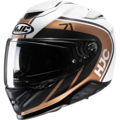 HJC Helmet RPHA 71 Mapos Black/Gold/White MC9SF
