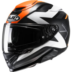 HJC Helmet RPHA 71 Surface Black/Orange MC7SF